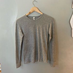 💙 American Apparel Grey Long Sleeve